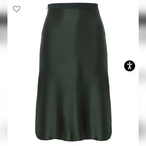 NILI LOTAN silk lillie skirt